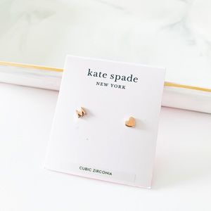 Kate Spade Dainty Initial Stud Earrings - M